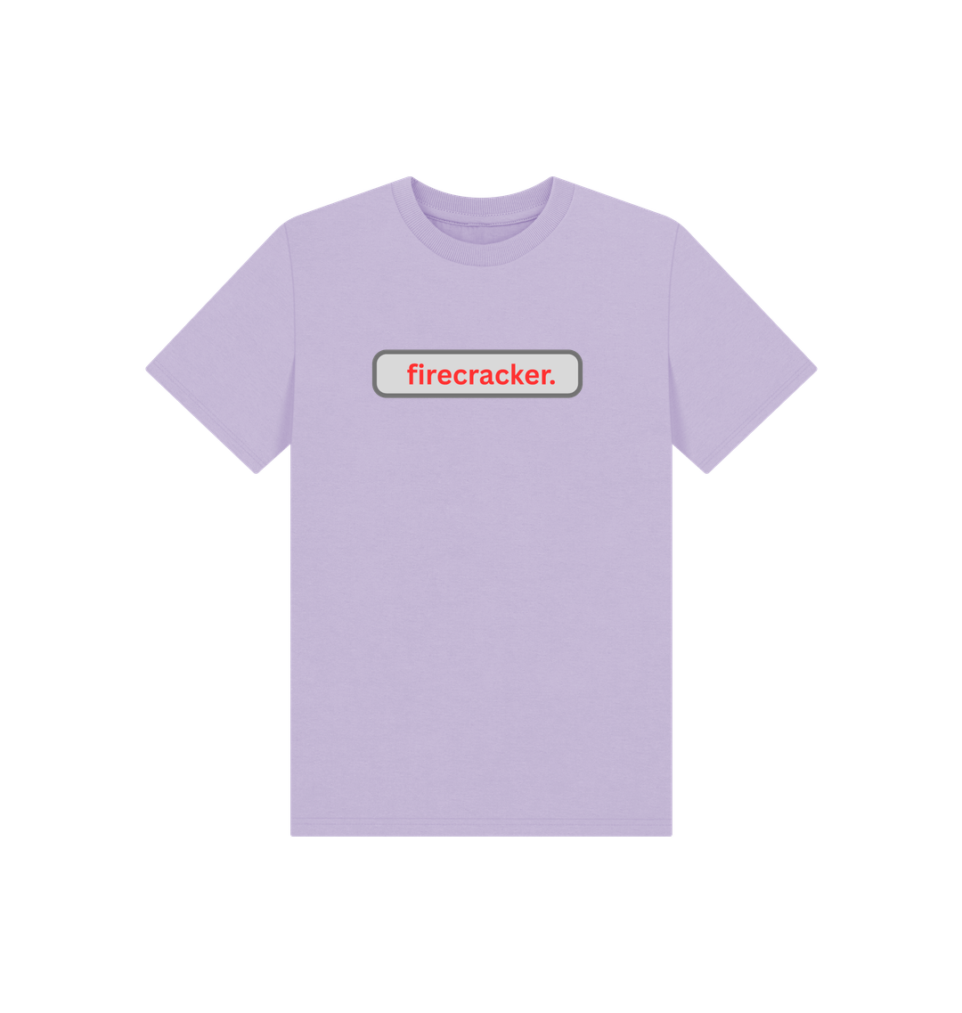Soft Lilac Printed Kids T-Shirt