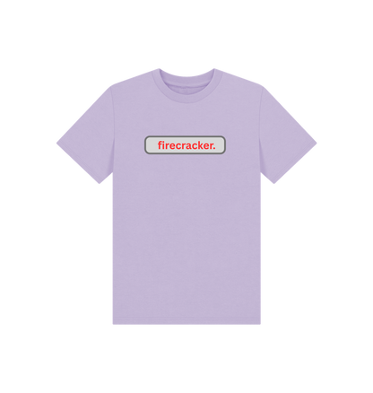 Soft Lilac Printed Kids T-Shirt