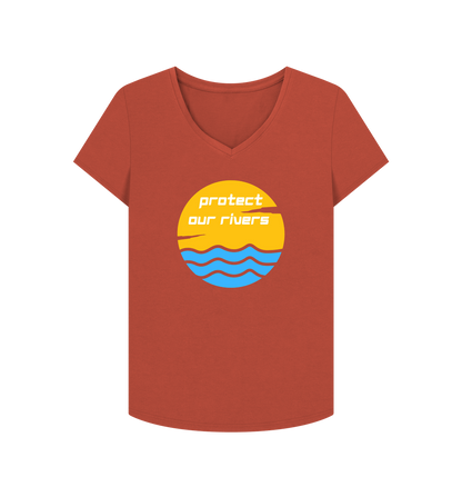Rust Printed T-shirt