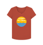 Rust Printed T-shirt