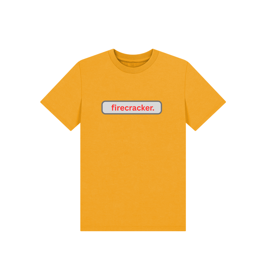 Mustard Printed Kids T-Shirt