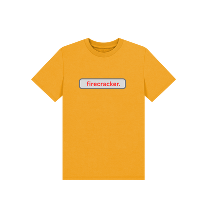 Mustard Printed Kids T-Shirt