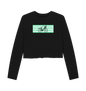 Black Printed Boxy Jumpers