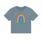 Stone Blue Printed T-shirt