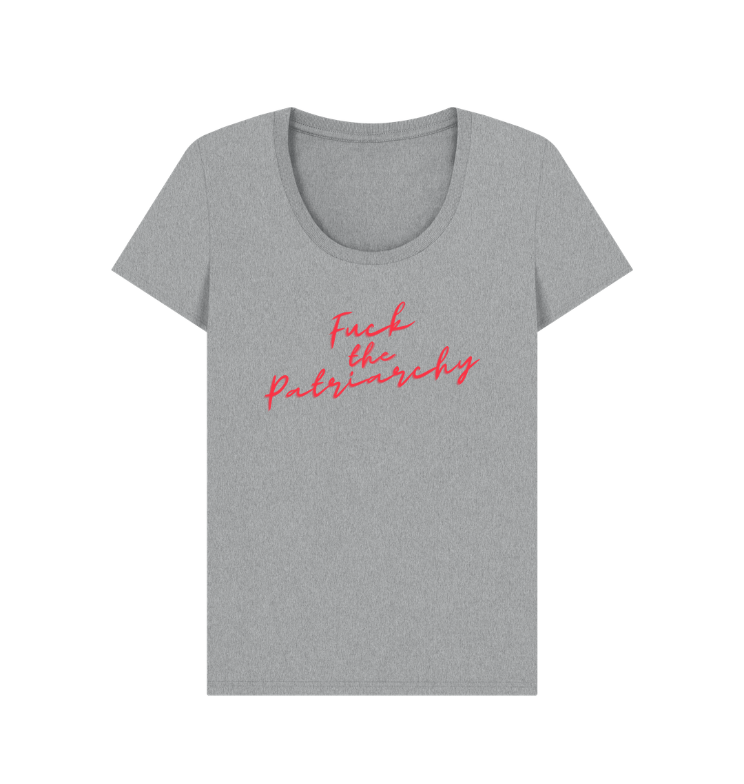 Athletic Grey Printed T-shirt