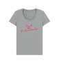 Athletic Grey Printed T-shirt