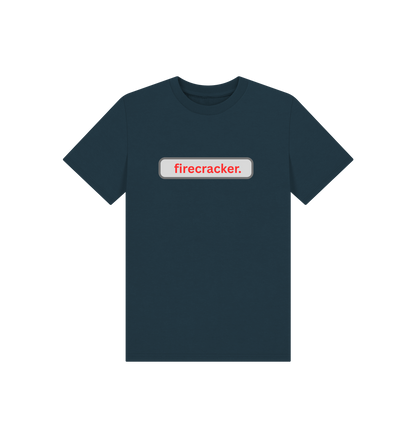 Denim Blue Printed Kids T-Shirt
