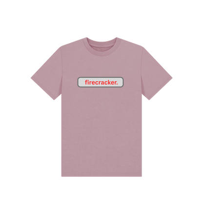 Mauve Printed Kids T-Shirt